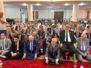 افتتاح مسجد نادي القضاة بمدينة سوهاج بحضور نائب المحافظ وكوكبة من القضاة