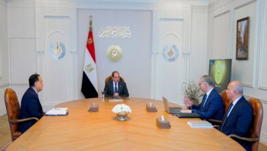 الرئيس السيسي يستعرض ملفات البترول والطاقة وجهود تحويل مصر إلى مركز إقليمي لتداول الغاز