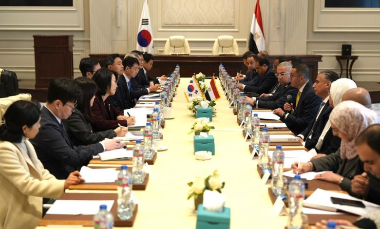 مصر وكوريا الجنوبية توقعان بيانًا مشتركًا لبدء مفاوضات اتفاقية الشراكة الاقتصادية الشاملة