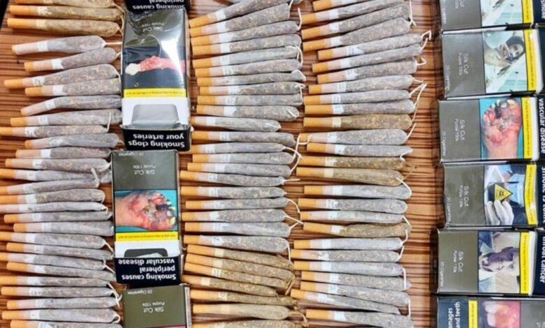 جمارك مطار القاهرة تحرر 139 محضر ضبط مخدرات خلال 2025