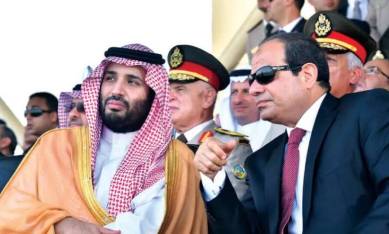 السيسي لولي العهد: أمن المملكة جزء لا يتجزأ من الأمن القومي العربي