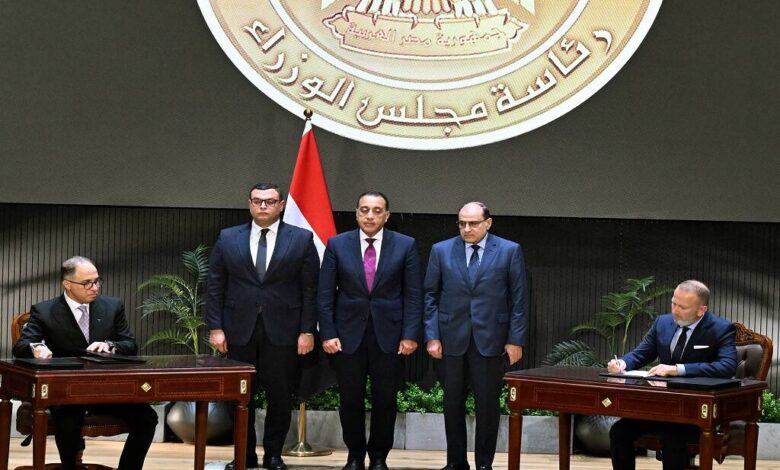 مدبولي يشهد توقيع 3 اتفاقيات دولية لمشروع «أبراج ومارينا المونت جلالة»