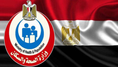 الصحة: الدفع بـ16 سيارة إسعاف إلى موقع حريق المركز التجارى بدمياط الجديدة