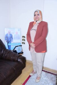 دكتورة نادية صالح عميد كلية التمريض بجامعة سوهاج 