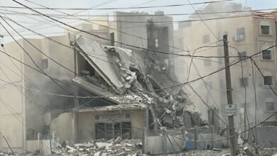 الصحة اللبنانية: 13 مصابًا جراء غارة إسرائيلية قرب مستشفى حيرام في صور