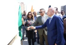 وزيرة التنمية المحلية والبيئة ومحافظا القليوبية والقاهرة يفتتحون مشروع تطوير كوبري الأميرية أعلى ترعة الإسماعيلية ضمن احتفالات القليوبية بعيدها القومي