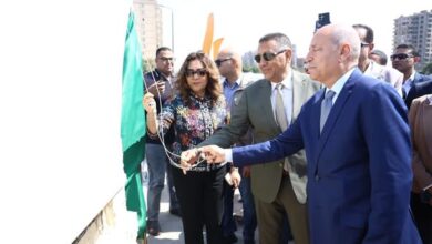 وزيرة التنمية المحلية والبيئة ومحافظا القليوبية والقاهرة يفتتحون مشروع تطوير كوبري الأميرية أعلى ترعة الإسماعيلية ضمن احتفالات القليوبية بعيدها القومي