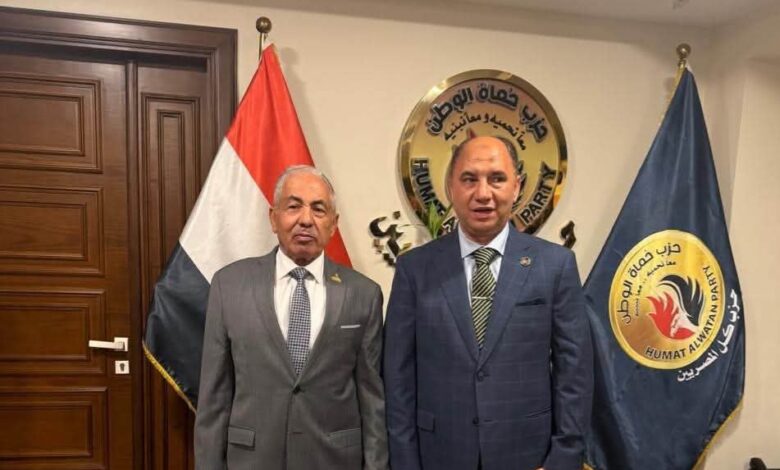 طارق عبدالعظيم سليمان أمينًا للتنظيم بحزب حماة الوطن في الجيزة