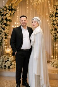 محمود الجبالي المحامي بالنقض يهنئ وليد مجاهد أبو طويلة والمستشارة سحر الطهطاوي بمناسبة الزواج السعيد