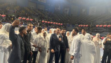 «فرحة بناتنا».. حماة الوطن بالجيزة يجهز 350 عروسة من غير القادرات